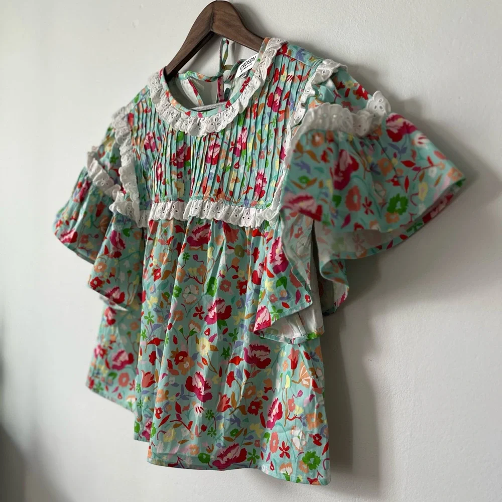 CROSBY by Mollie Burch Ella Top – Island Floral – Size Small – NWOT - Picture 3 of 11